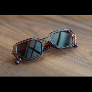 Brown Frame Sunglasses 🕶